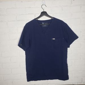 Figs Navy Jade Scrub Set